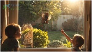 age-appropriate feeder placement age-appropriate feeder placement