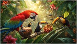 behavior and diet of tropical birds behavior and diet of tropical birds