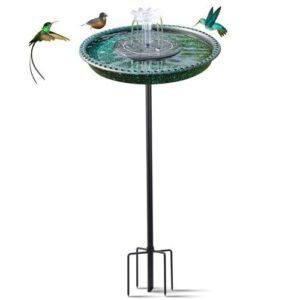 Bird Bath with Solar Powered B0F1361XFL