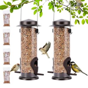 Bird Feeders with 4 Packs B0FFG5D3YF
