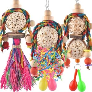 Bissap 3PCS Bird Parrot Foraging B0DL5LTXCF