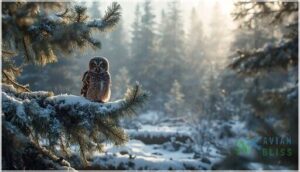 boreal owl habitat and range boreal owl habitat and range