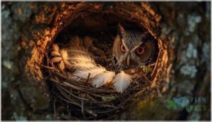 common owl nesting materials common owl nesting materials