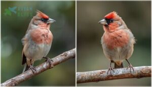 comparison with house finch comparison with house finch