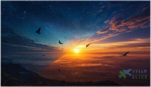 day vs. night migration across bird species day vs. night migration across bird species