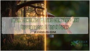 difference between trail cameras and bird cameras difference between trail cameras and bird cameras