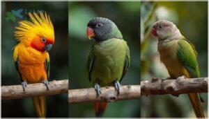differences among conure species differences among conure species