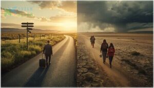 differences between voluntary and forced migration routes differences between voluntary and forced migration routes