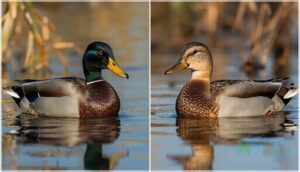 differences from similar duck species differences from similar duck species