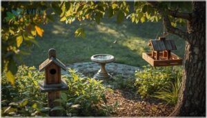 distance from feeders and birdbaths distance from feeders and birdbaths