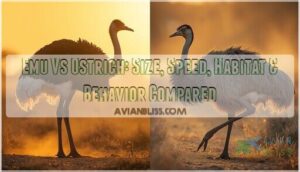 emu vs ostrich emu vs ostrich