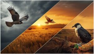 falcons, kestrels, and caracaras falcons, kestrels, and caracaras