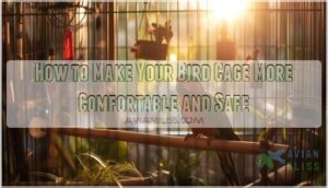 how to make bird cage more comfortable how to make bird cage more comfortable