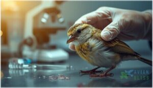 identifying parasite infections in birds identifying parasite infections in birds