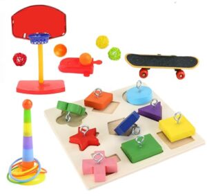 JSLZF Parrot & Bird Wooden B094NYLZDX