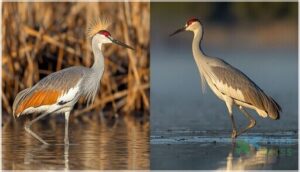 juvenile vs. adult plumage juvenile vs. adult plumage