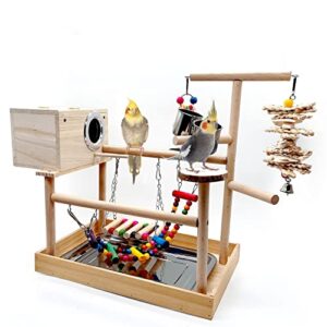 kathson Bird Playground,Parrot Play Stand,Parakeet B0BV8VB467