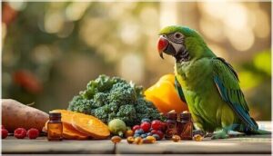 key vitamins for parrot health key vitamins for parrot health