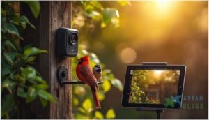 live streaming and sharing bird feeder footage live streaming and sharing bird feeder footage
