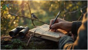 logging details immediately after sighting logging details immediately after sighting