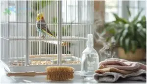 maintaining hygiene in cockatiel cages maintaining hygiene in cockatiel cages