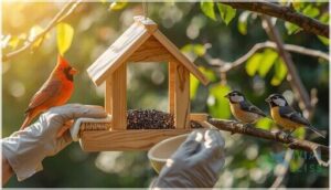 maintaining outdoor bird feeders maintaining outdoor bird feeders