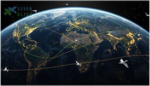 major flyways across continents major flyways across continents