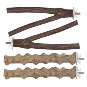 Mogoko 4 Pcs Bird Perches B08ZS6P8PD