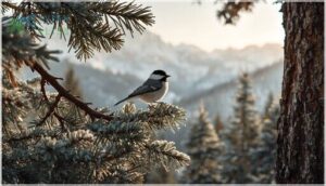 mountain chickadee range and habitat mountain chickadee range and habitat