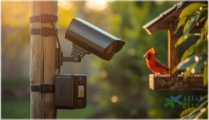 mounting and securing the camera mounting and securing the camera