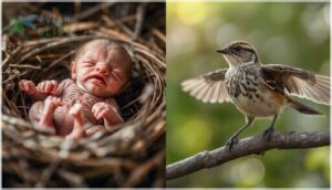 nestlings vs. fledglings nestlings vs. fledglings