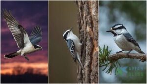 other common birds with white stripes other common birds with white stripes