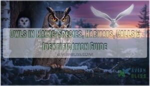owls in maine owls in maine