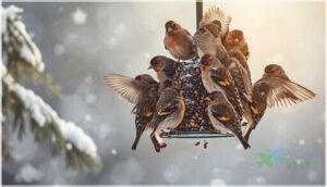 pine siskins pine siskins