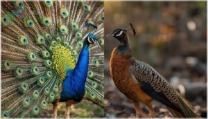 plumage contrast between sexes plumage contrast between sexes