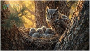 raising and fledging owlets raising and fledging owlets