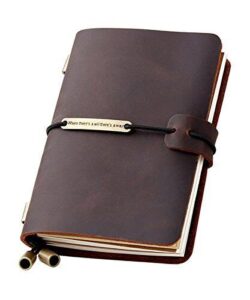 Robrasim Refillable Handmade Travelers Notebook, B01KJKE0BU