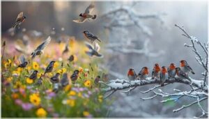seasonal changes in bird behavior seasonal changes in bird behavior