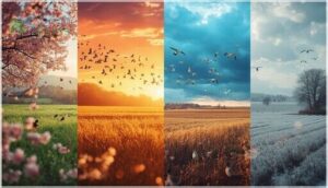 seasonal changes in bird populations seasonal changes in bird populations