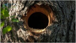 spotting nesting cavities and entry holes spotting nesting cavities and entry holes