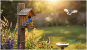 tips for attracting bluebirds to your yard tips for attracting bluebirds to your yard