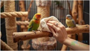 tips for choosing and maintaining perches tips for choosing and maintaining perches