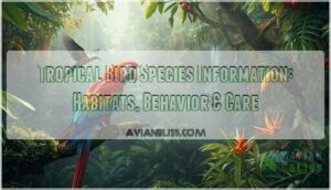 tropical bird species information tropical bird species information
