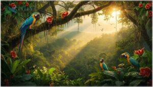 tropical habitats and bird behaviors tropical habitats and bird behaviors