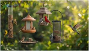 types of bird feeders for different species types of bird feeders for different species