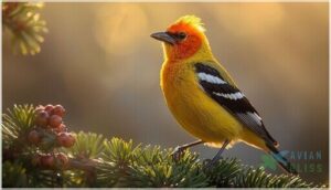 western tanager western tanager