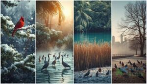 what winter habitats do birds use what winter habitats do birds use