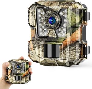 WOSPORTS Mini Trail Camera,24MP 1080P B081ZYLZSX