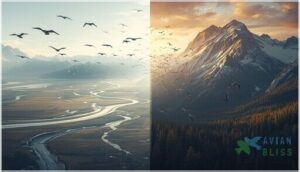 altitudinal vs. latitudinal migration altitudinal vs. latitudinal migration