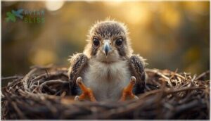 appearance of newly hatched hawks appearance of newly hatched hawks
